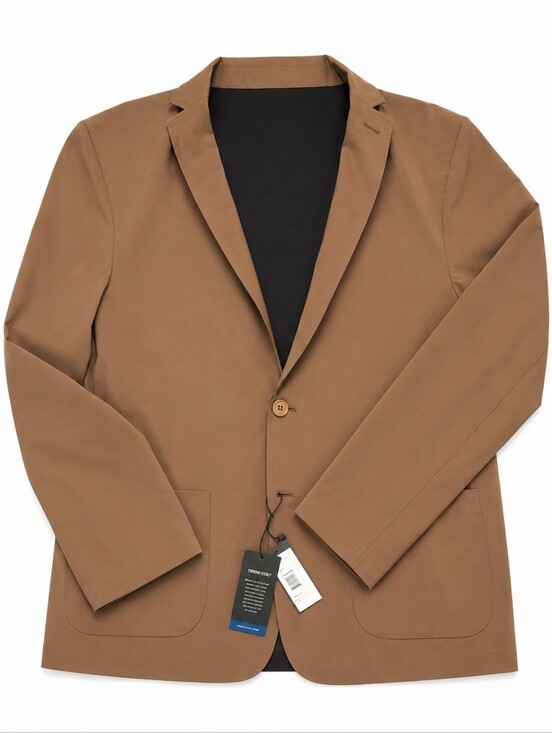 Kenneth Cole Other - NWT Kenneth Cole Techni-Cole Water Repellent Blazer Tan Men's M Lightweight
